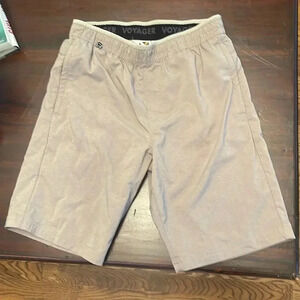 Voyager khaki sweatwicking UV 50+shorts size small